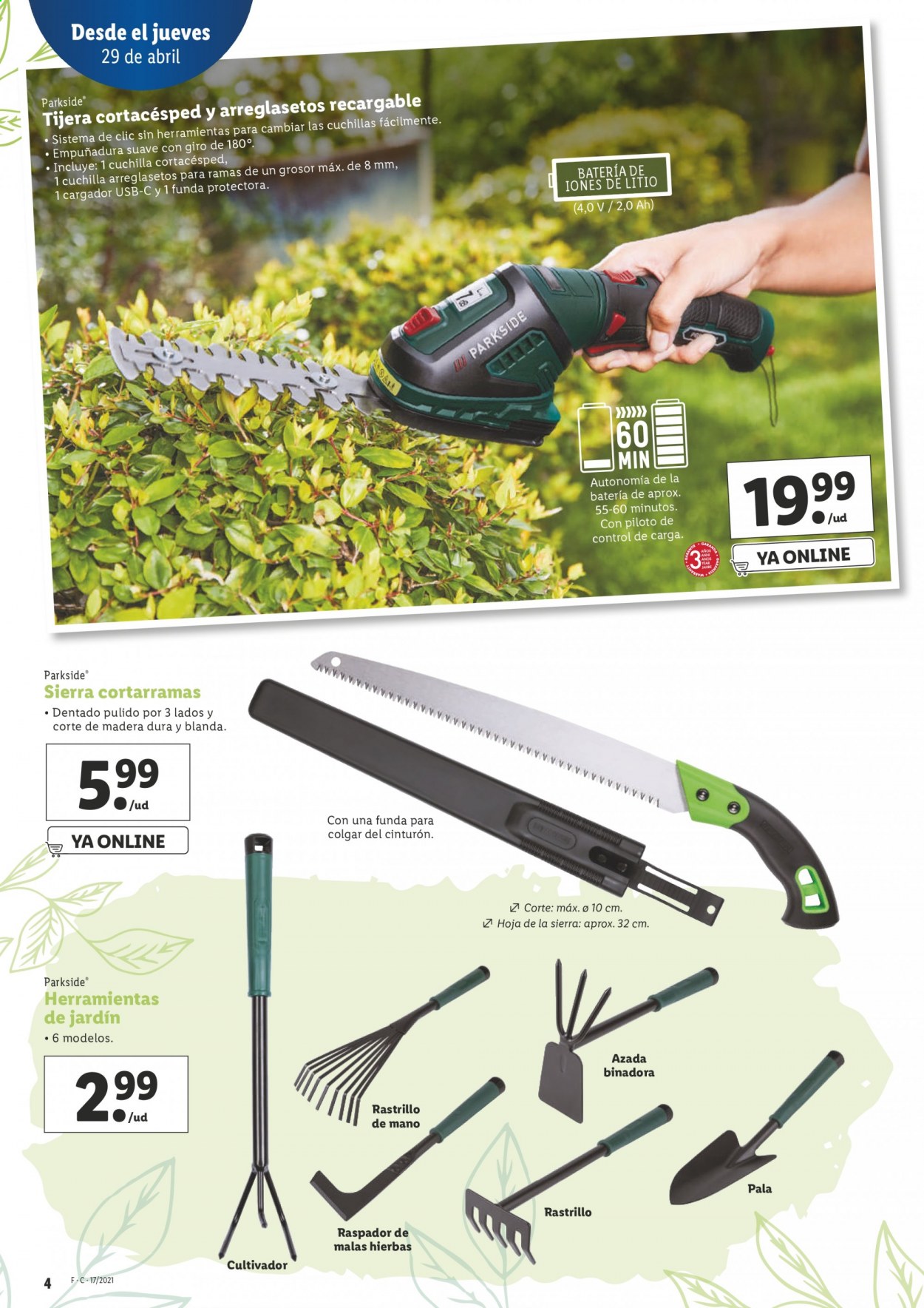 Folleto Lidl - 29/04/21 - 05/05/21. Página 4