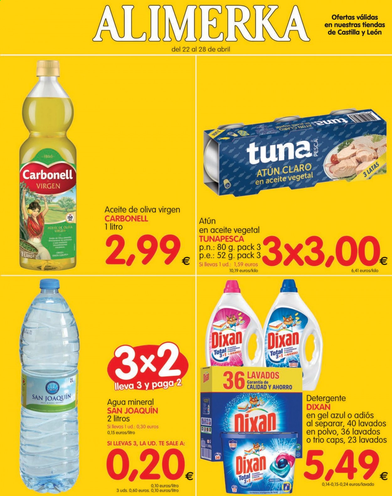 Folleto Alimerka - 22/04/21 - 28/04/21. Página 1