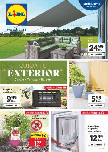 Folleto actual Lidl - 29.4.2021 - 5.5.2021.
