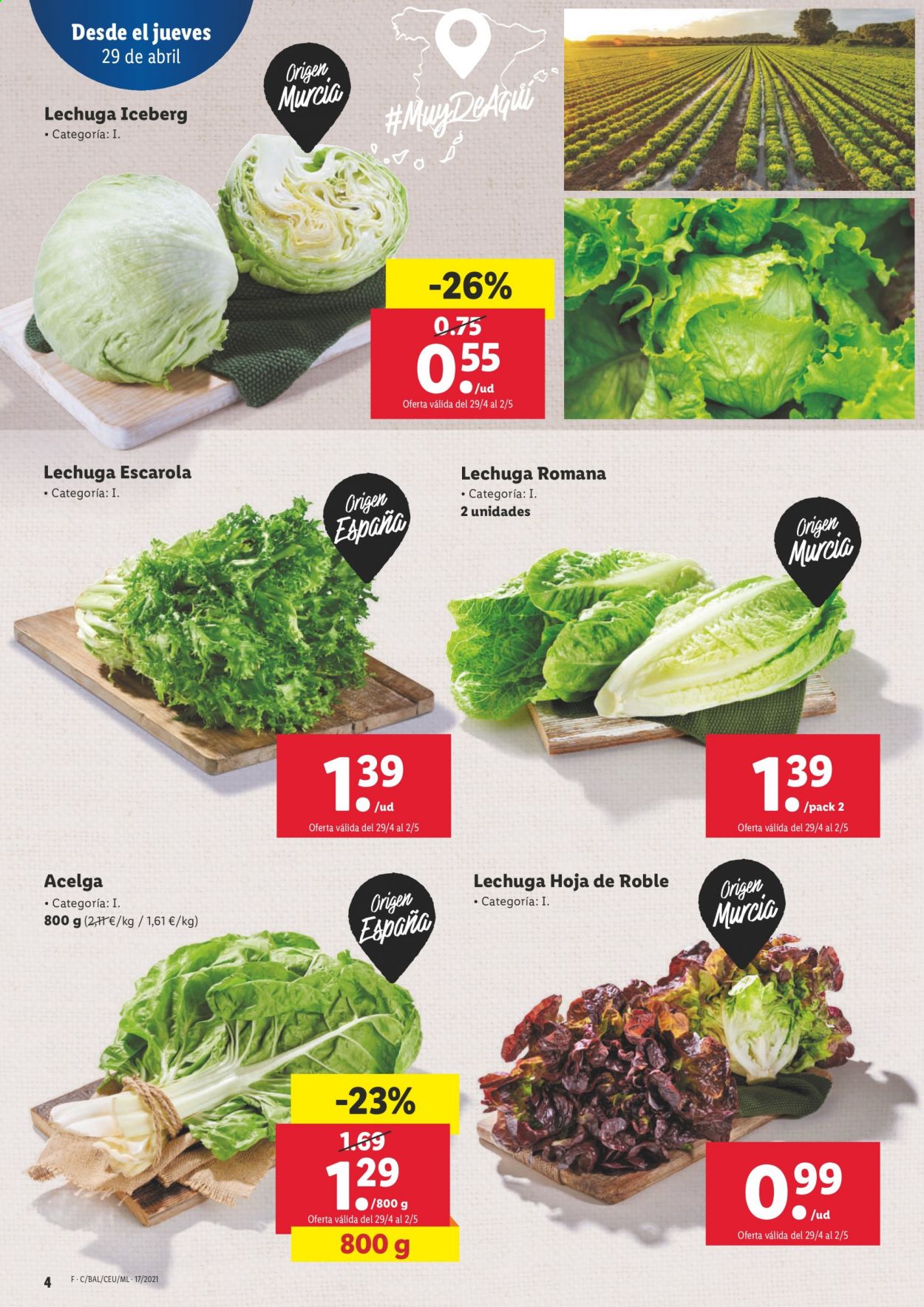 Folleto Lidl - 29/04/21 - 05/05/21. Página 4