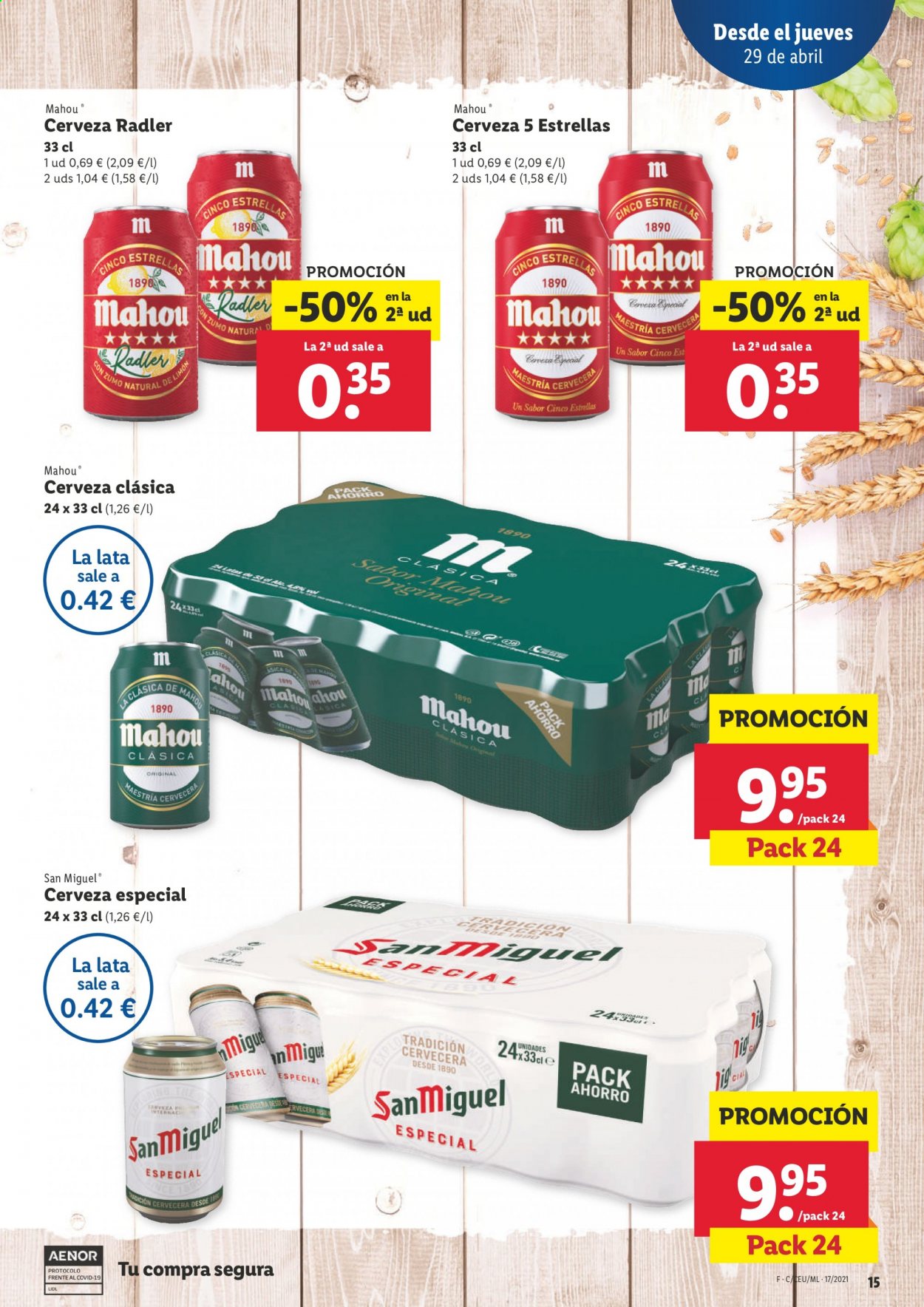 Folleto Lidl - 29/04/21 - 05/05/21. Página 15