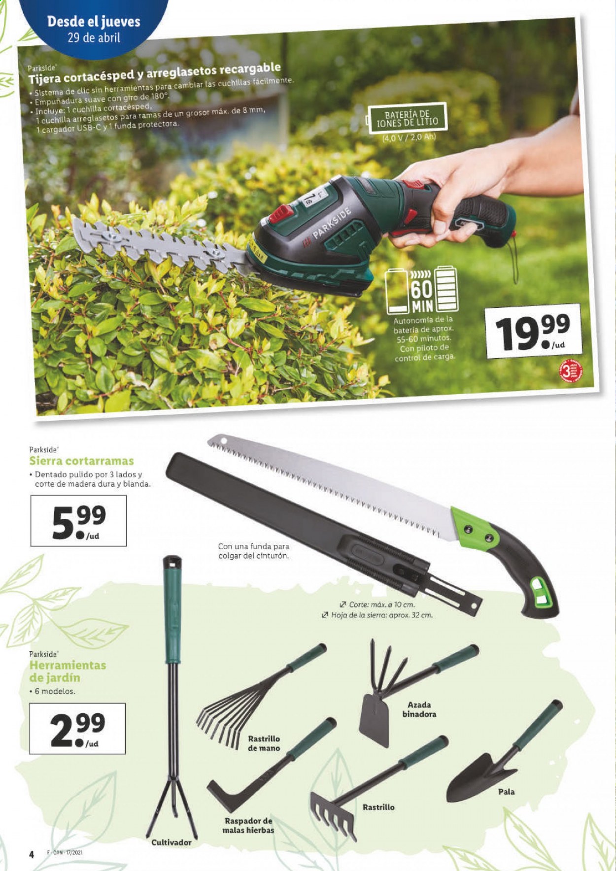 Folleto Lidl - 29/04/21 - 05/05/21. Página 4