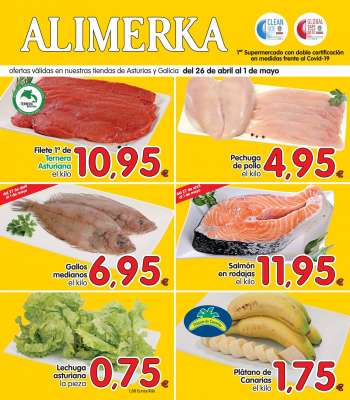 Folleto actual Alimerka - 26.4.2021 - 1.5.2021.