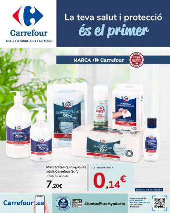 Folleto actual Carrefour - 21.4.2021 - 11.5.2021.