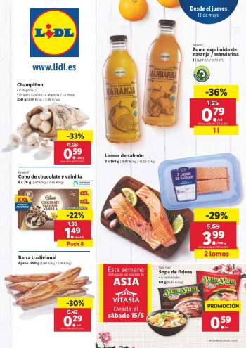 Folleto actual Lidl - 6.5.2021 - 13.5.2021.