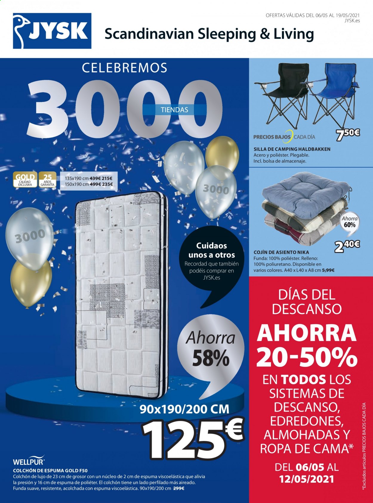 Folleto JYSK - 06/05/21 - 19/05/21. Página 1
