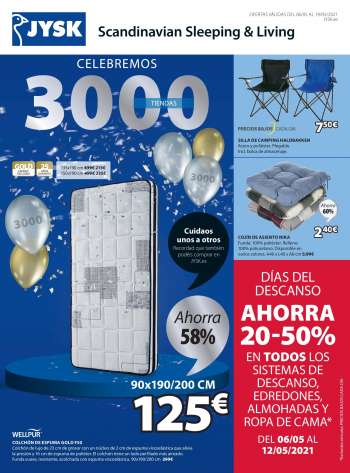 Folleto actual JYSK - 6.5.2021 - 19.5.2021.