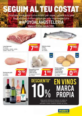 Folleto actual Makro - 8.5.2021 - 10.5.2021.