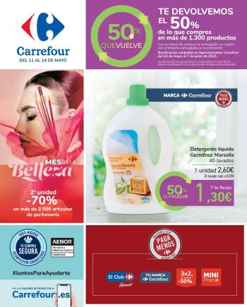 Folleto actual Carrefour - 11.5.2021 - 24.5.2021.