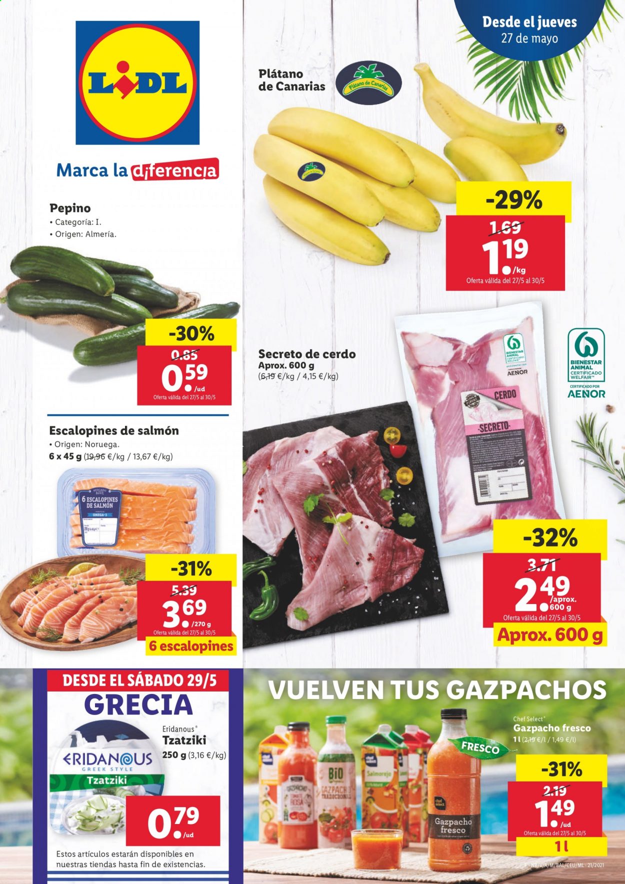 Folleto Lidl - 27/05/21 - 02/06/21. Página 1