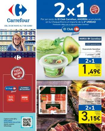 Folleto actual Carrefour - 25.5.2021 - 7.6.2021.