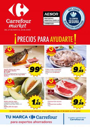 Folleto actual Carrefour - 27.5.2021 - 16.6.2021.
