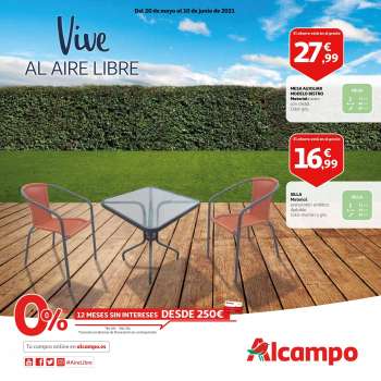 Folleto actual Alcampo - 20.5.2021 - 10.6.2021.