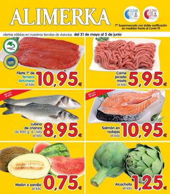 Folleto actual Alimerka - 31.5.2021 - 5.6.2021.
