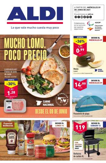Folleto actual Aldi - 9.6.2021 - 15.6.2021.