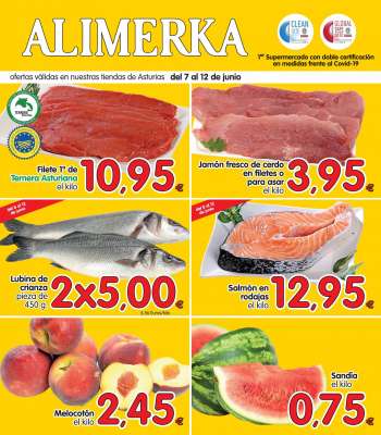 Folleto actual Alimerka - 7.6.2021 - 12.6.2021.