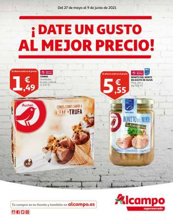 Folleto actual Alcampo - 27.5.2021 - 9.6.2021.