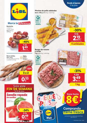 Folleto actual Lidl - 17.6.2021 - 23.6.2021.