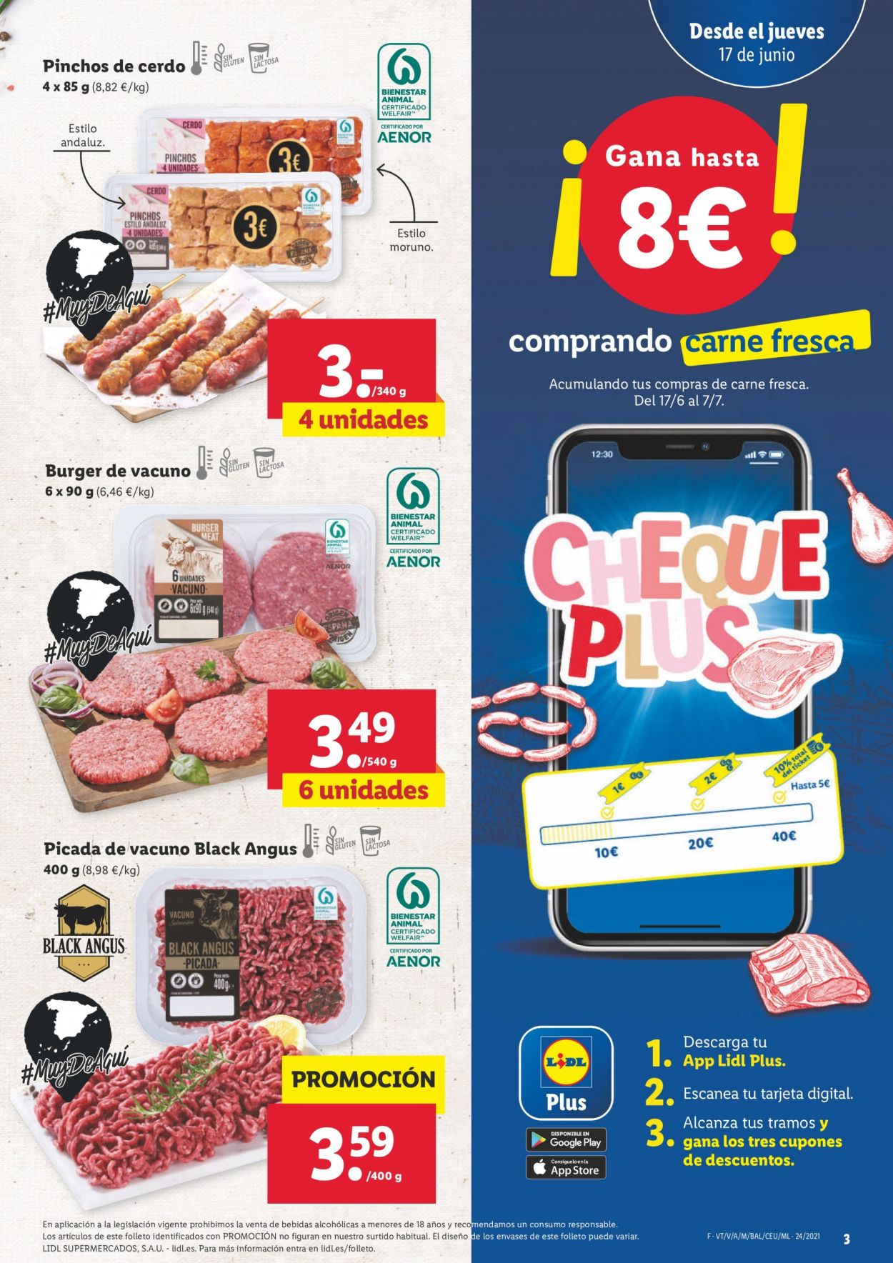 Folleto Lidl - 17/06/21 - 23/06/21. Página 3