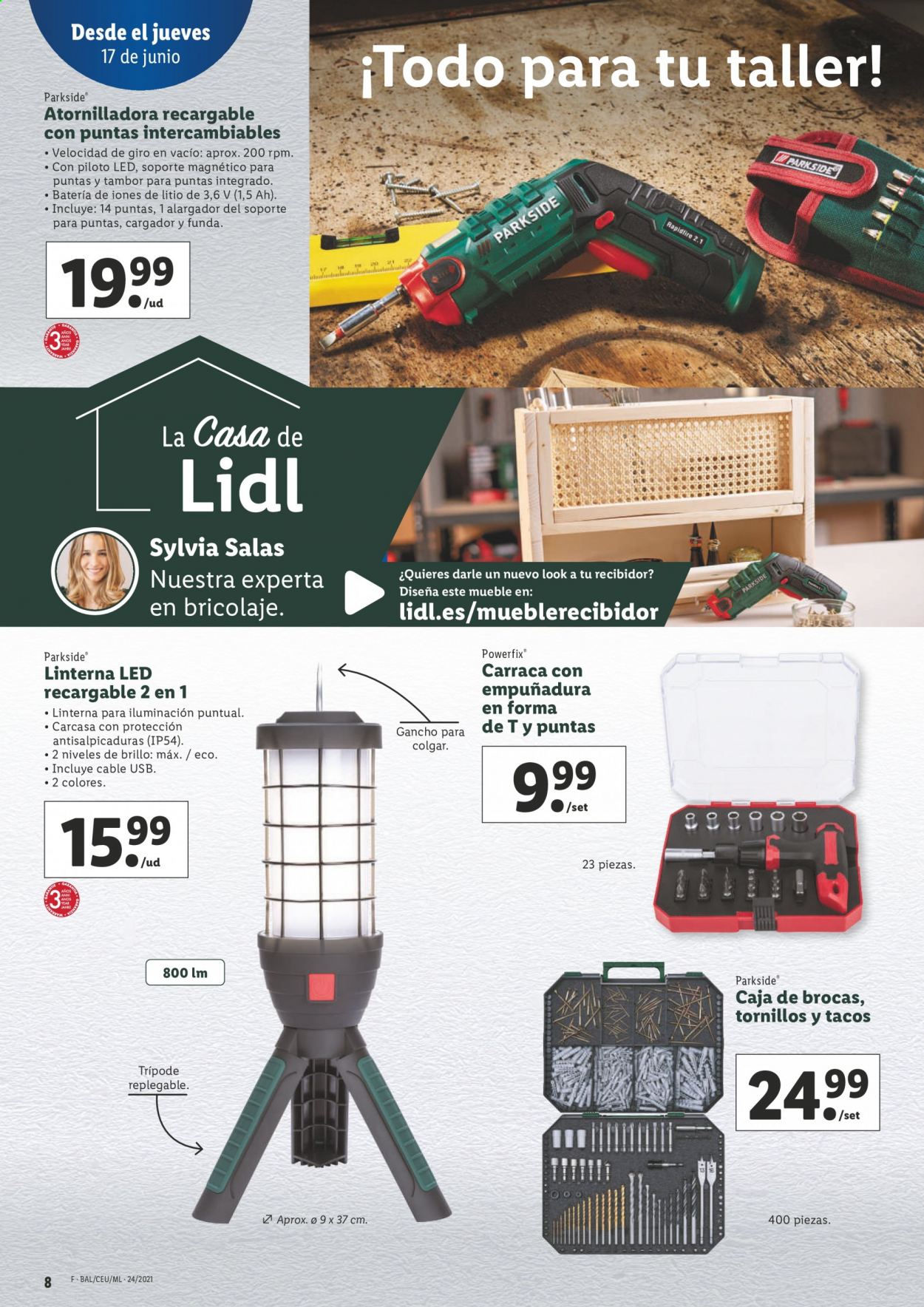 Folleto Lidl - 17/06/21 - 23/06/21. Página 8
