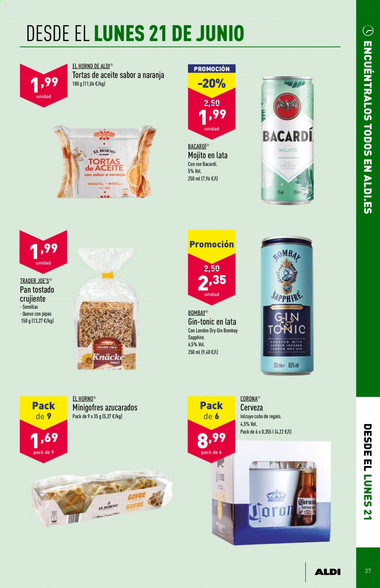 Folleto Aldi - 16/06/21 - 22/06/21. Página 27