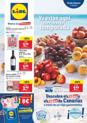 Folleto actual Lidl - 17.6.2021 - 23.6.2021.