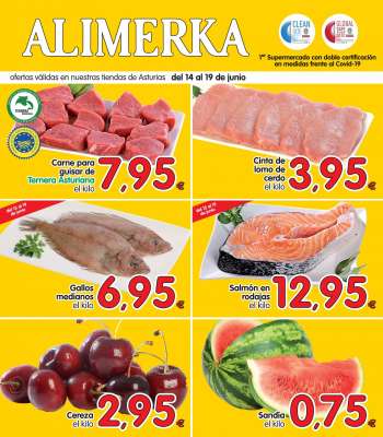 Folleto actual Alimerka - 14.6.2021 - 19.6.2021.