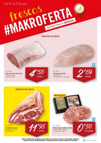Folleto actual Makro - 15.6.2021 - 21.6.2021.