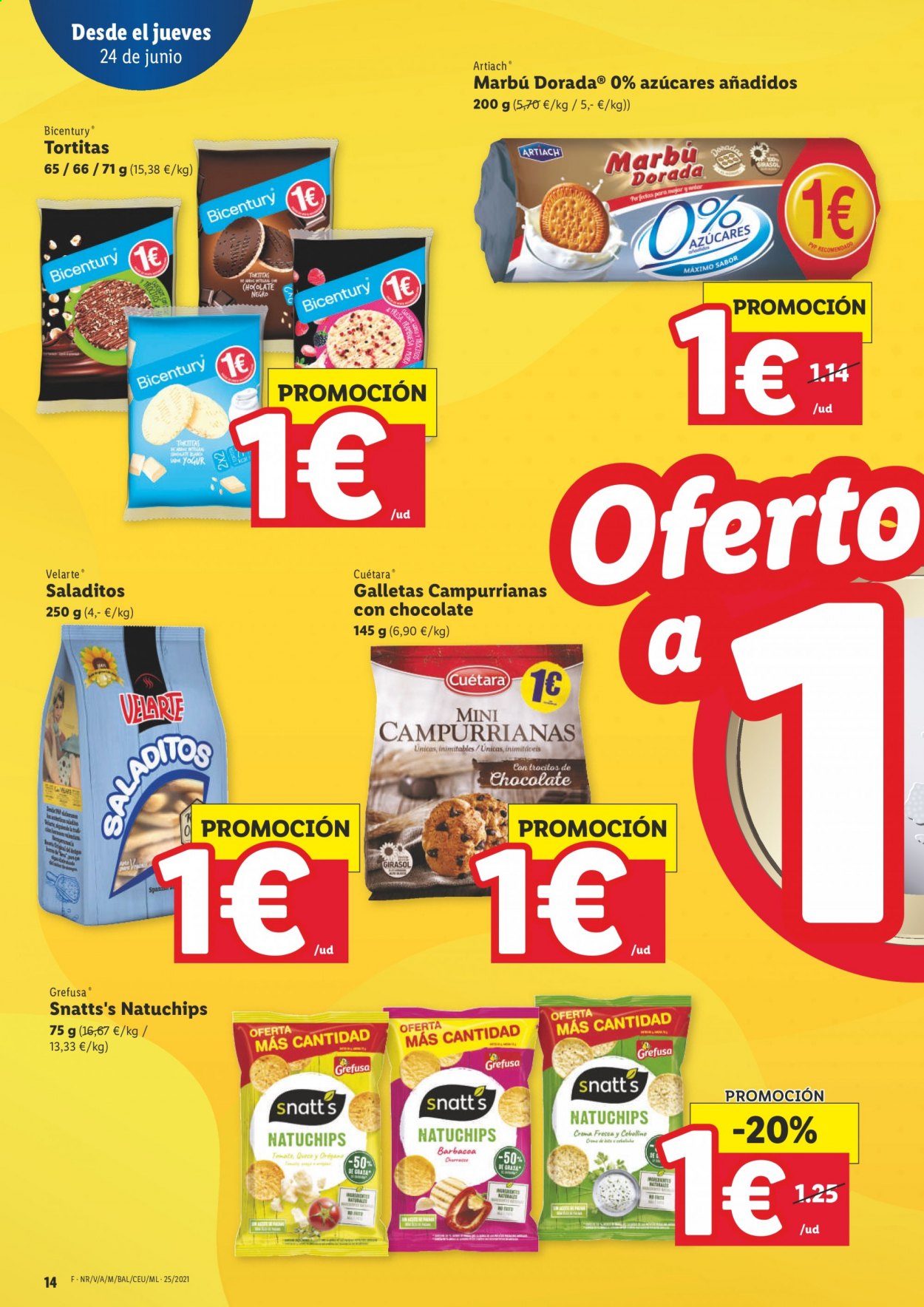 Folleto Lidl - 24/06/21 - 30/06/21. Página 14