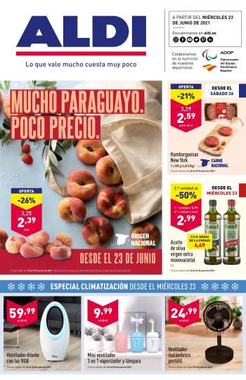 Folleto actual Aldi - 23.6.2021 - 29.6.2021.