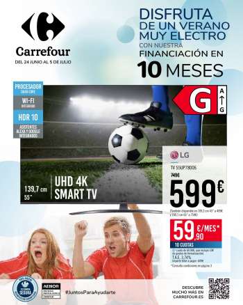 Folleto actual Carrefour - 24.6.2021 - 5.7.2021.