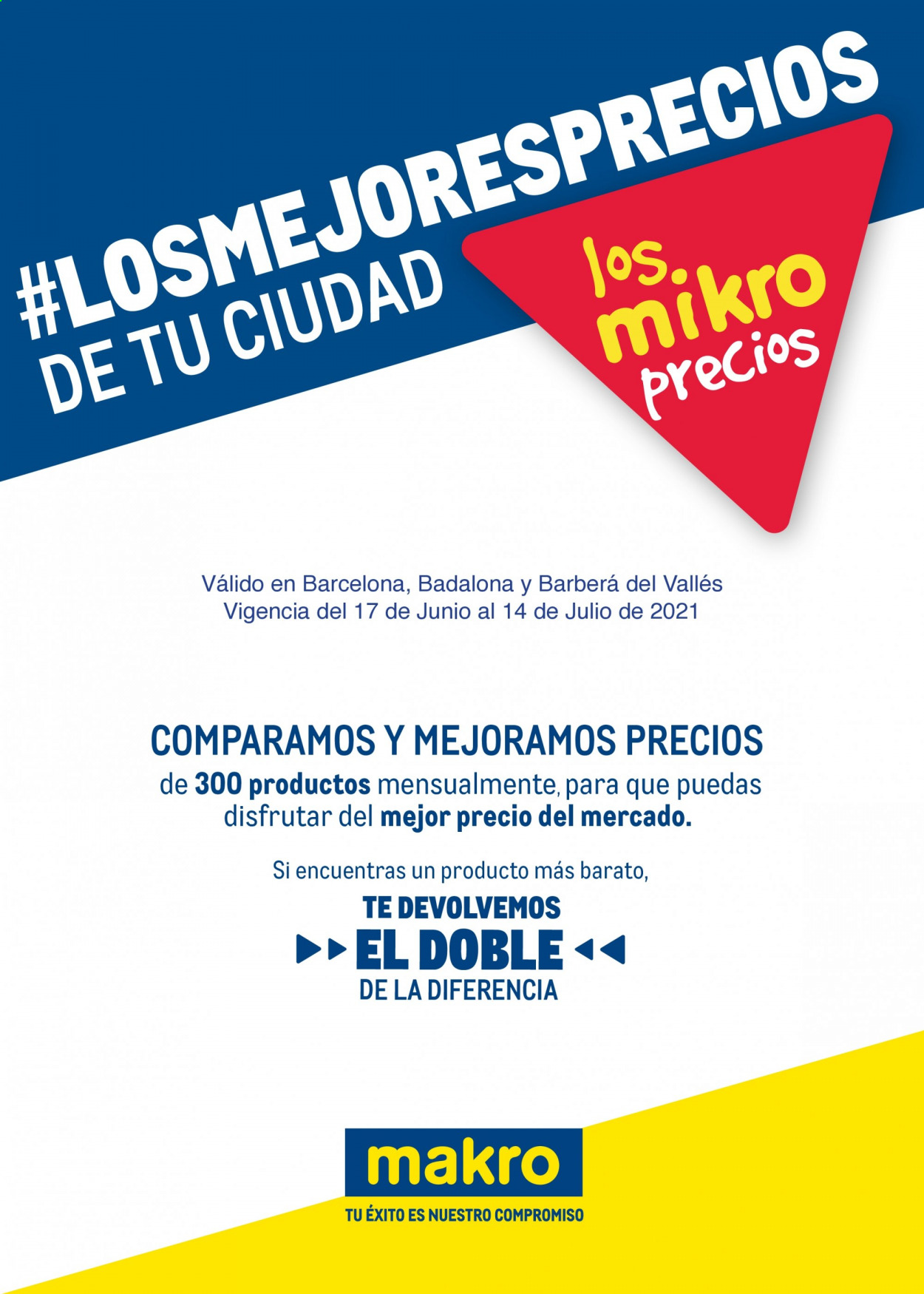 Folleto Makro - 17/06/21 - 14/07/21. Página 1