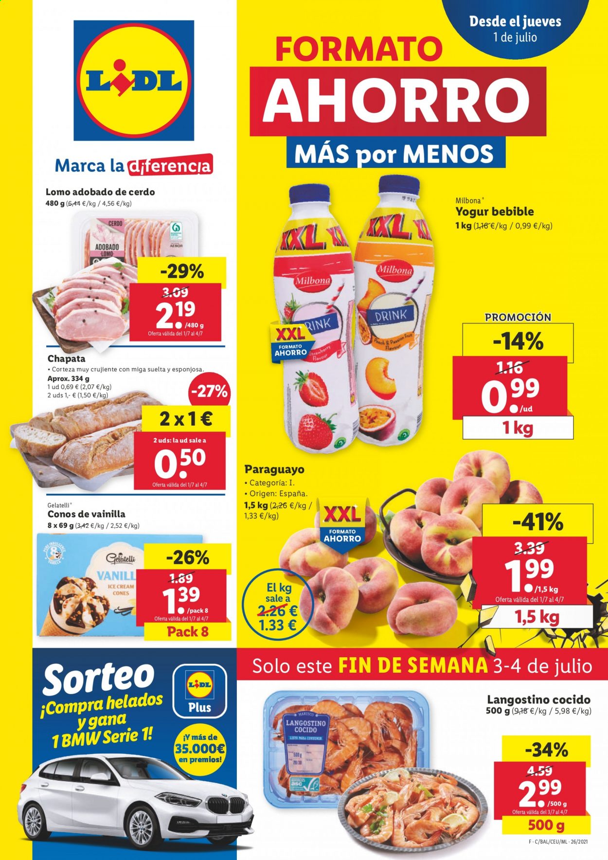 Folleto Lidl - 01/07/21 - 07/07/21. Página 1