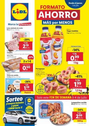 Folleto actual Lidl - 1.7.2021 - 7.7.2021.