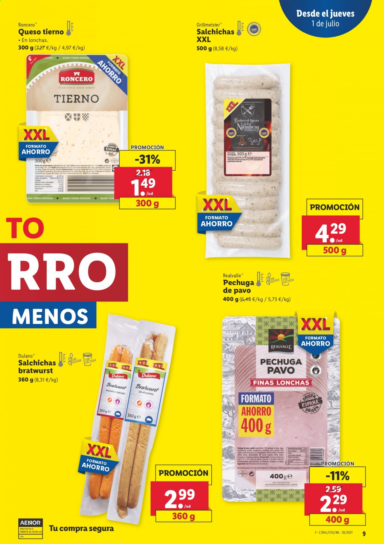 Folleto Lidl - 01/07/21 - 07/07/21. Página 9