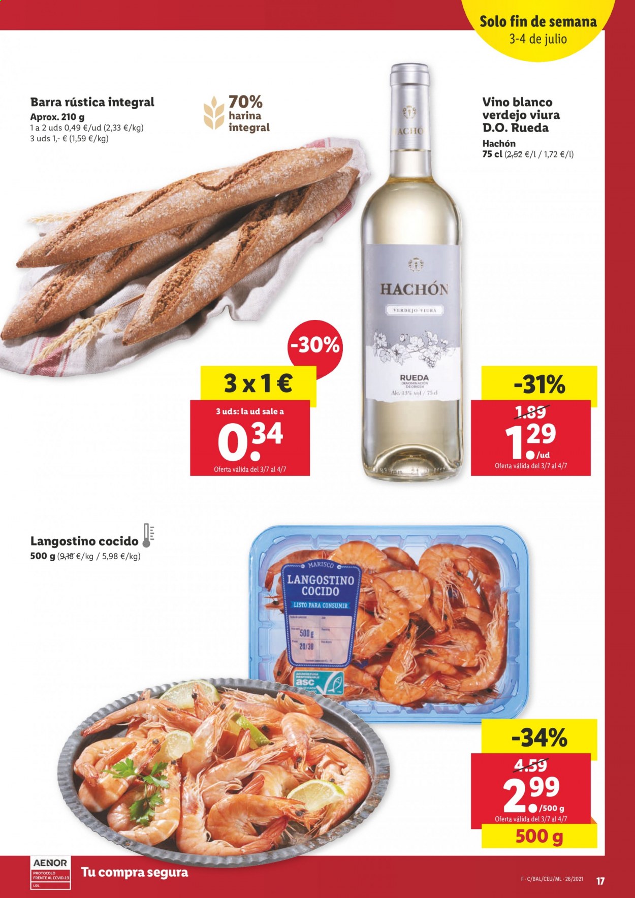 Folleto Lidl - 01/07/21 - 07/07/21. Página 17