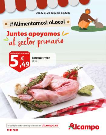 Folleto actual Alcampo - 22.6.2021 - 28.6.2021.