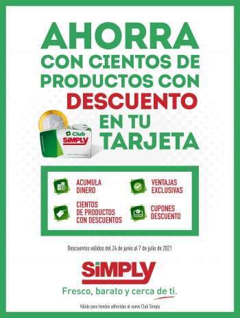 Folleto actual Alcampo - 24.6.2021 - 7.7.2021.