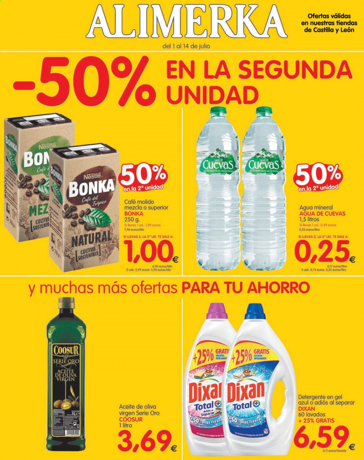 Folleto Alimerka - 01/07/21 - 14/07/21. Página 1