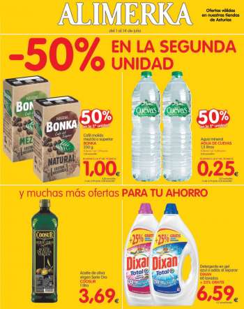 Folleto actual Alimerka - 1.7.2021 - 14.8.2021.