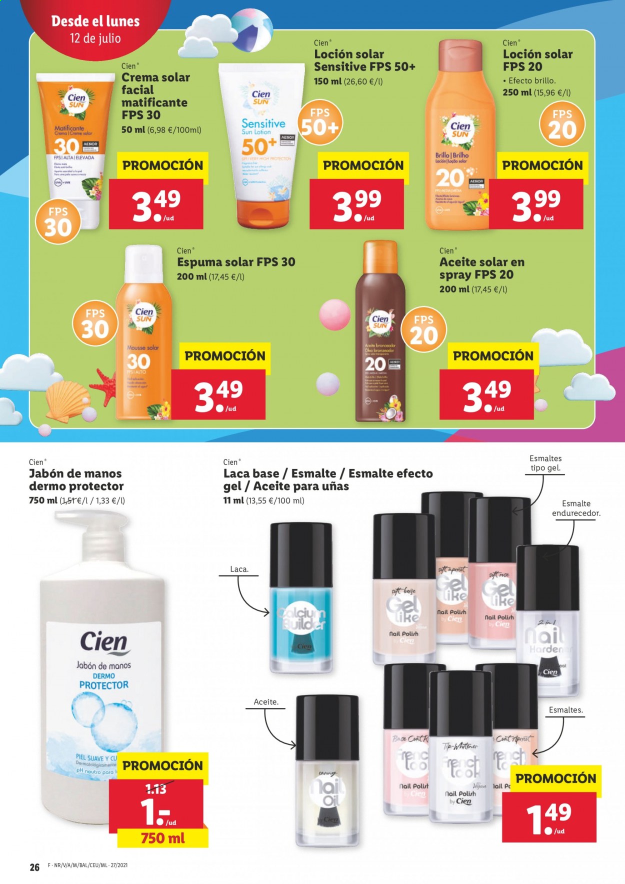 Folleto Lidl - 08/07/21 - 14/07/21. Página 26