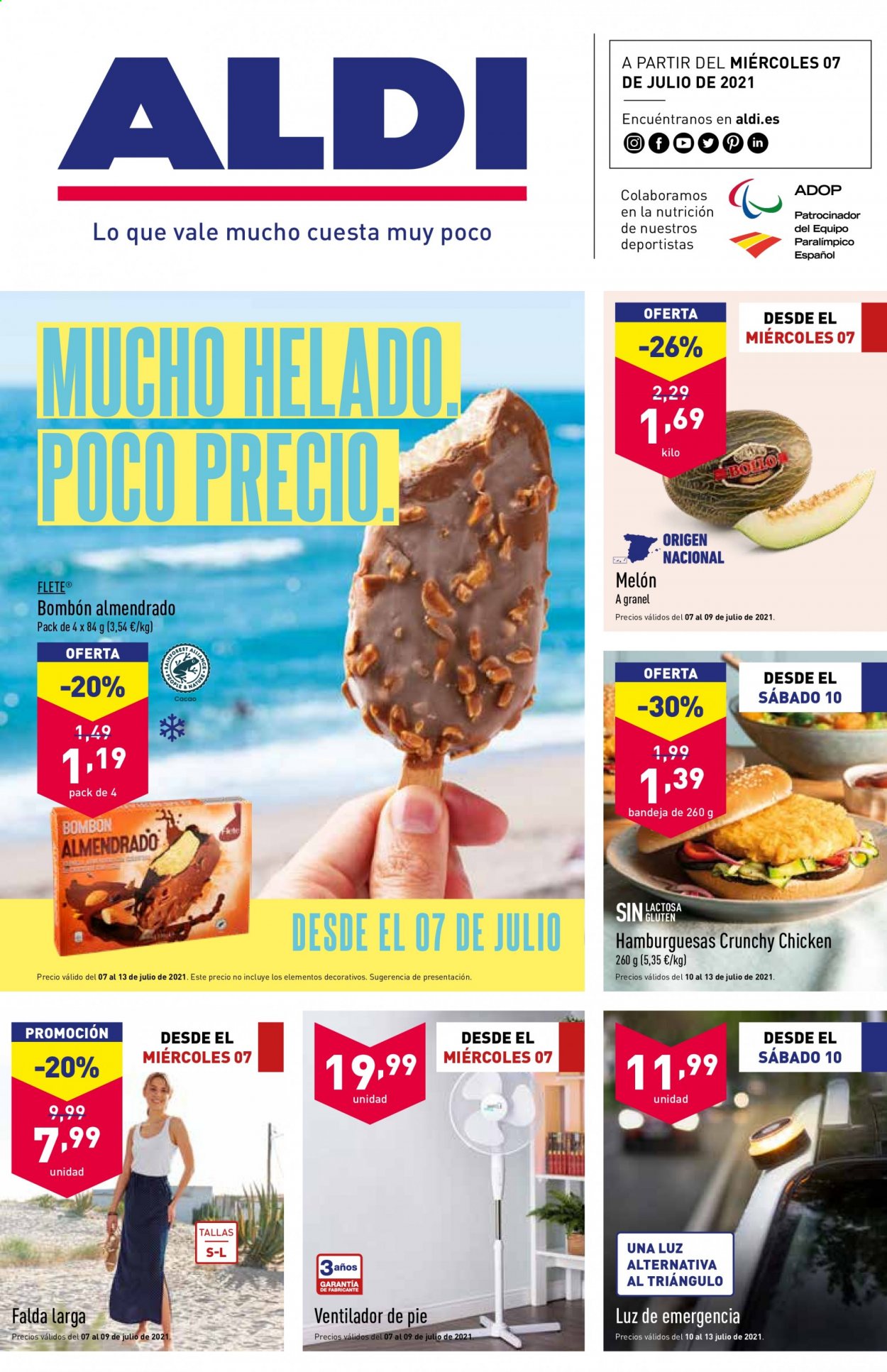 Folleto Aldi - 07/07/21 - 13/07/21. Página 1