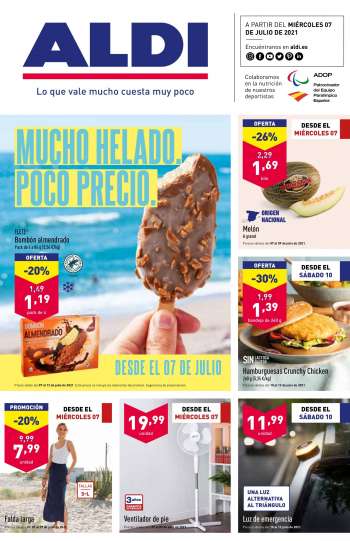 Folleto actual Aldi - 7.7.2021 - 13.7.2021.