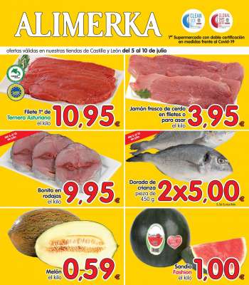 Folleto actual Alimerka - 5.7.2021 - 10.7.2021.