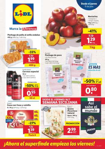 Folleto actual Lidl - 15.7.2021 - 21.7.2021.