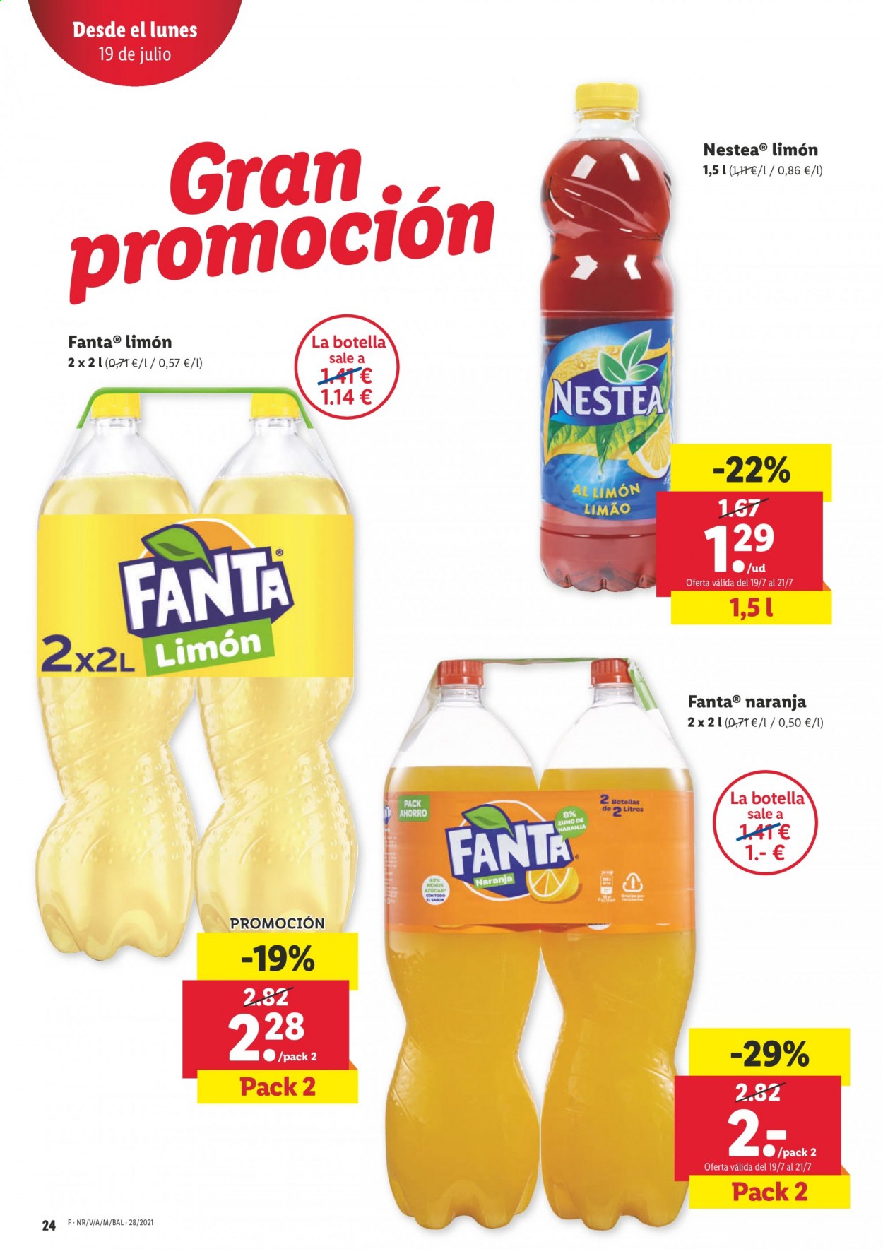 Folleto Lidl - 15/07/21 - 21/07/21. Página 24