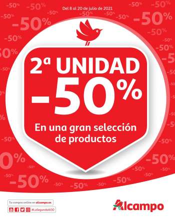 Folleto actual Alcampo - 8.7.2021 - 20.7.2021.
