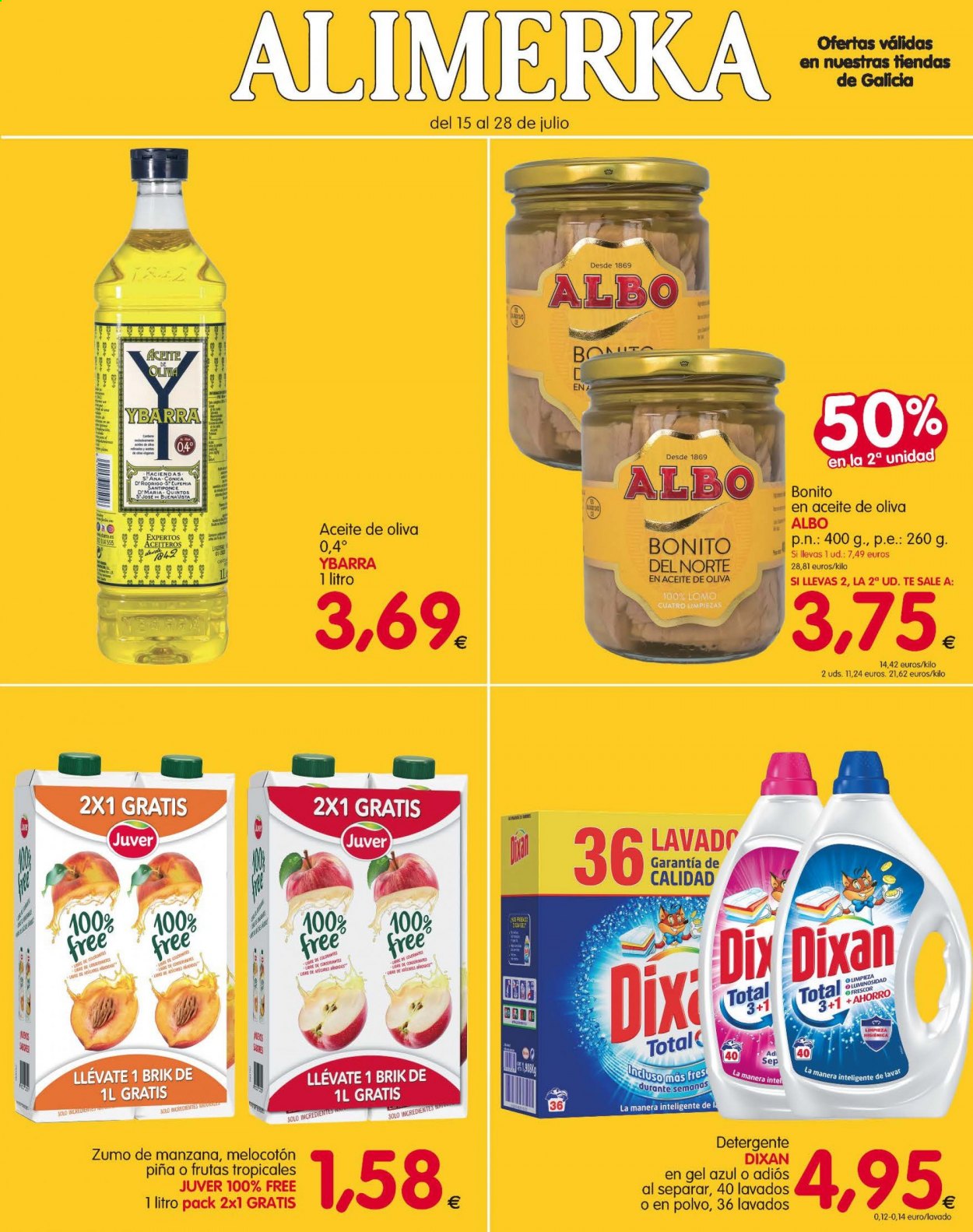 Folleto Alimerka - 15/07/21 - 28/07/21. Página 1
