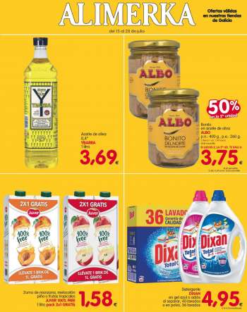 Folleto actual Alimerka - 15.7.2021 - 28.7.2021.