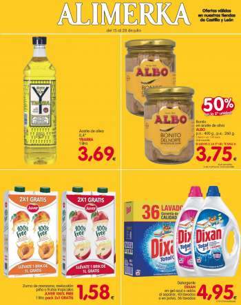 Folleto actual Alimerka - 15.7.2021 - 28.7.2021.